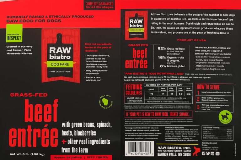 Raw Bistro retira su alimento crudo de res para perro por posible Salmonella en Estados Unidos